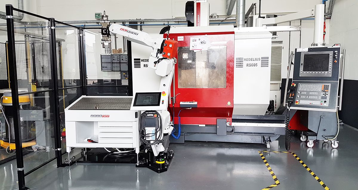 Mill-Assist Essential + Hedelius RS605 5Ax
