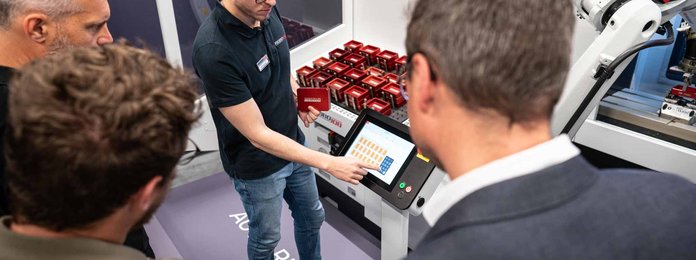 RoboJob puts CNC automation centre stage at IMTS, AMB and Micronora RoboJob puts CNC automation centre stage at IMTS, AMB and Micronora